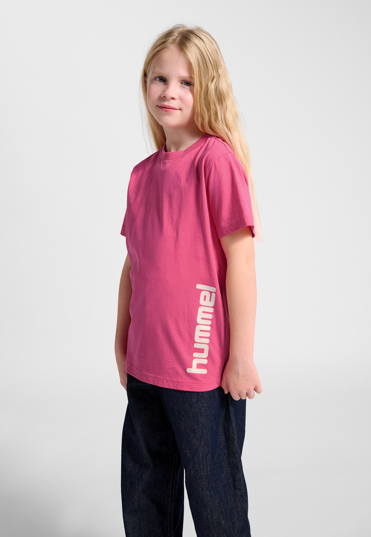 hummel Youth Regular Graphic Short Sleeve T-Shirt-5