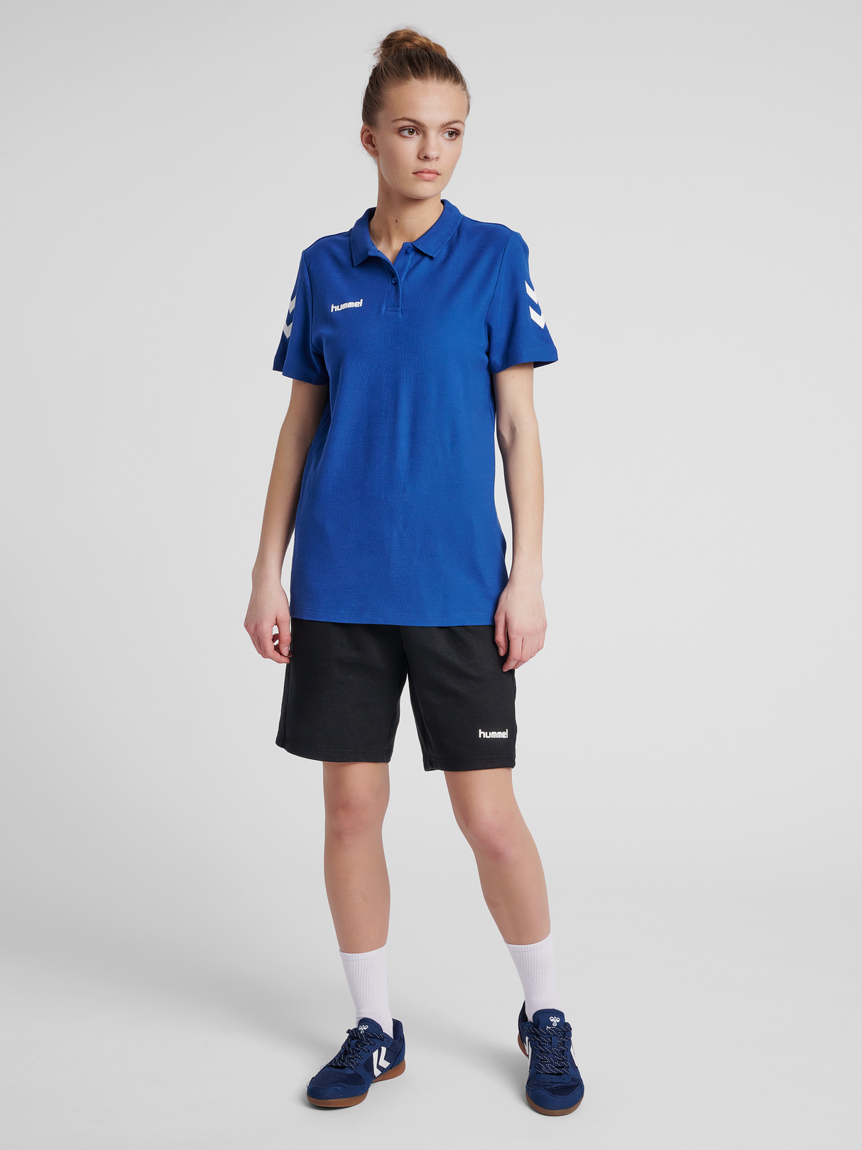 hummel Women's Go Cotton Polo-4