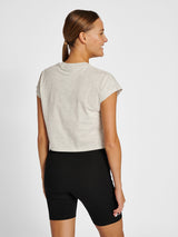 hummel Women's Legacy June Cropped T-Shirt-6