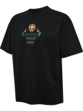 hummel Unisex Loose Short Sleeve T-Shirt Scarf-1