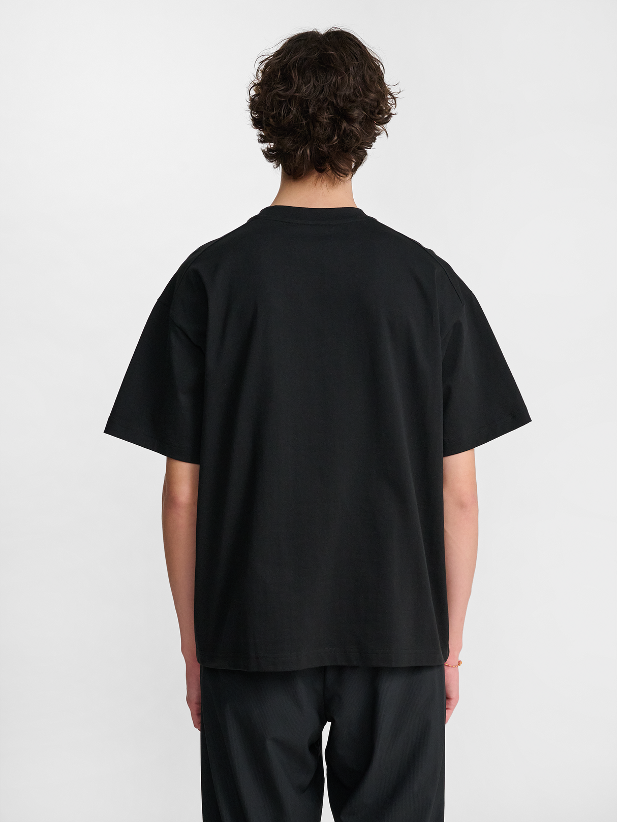 hummel Unisex Loose Short Sleeve T-Shirt Scarf-5