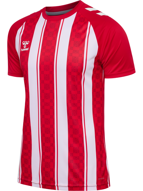 hummel Unisex Match Striped Short Sleeve Jersey-1