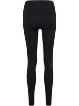 hummel Women's Pulse Seamless Rib Mid Waist Tights-2