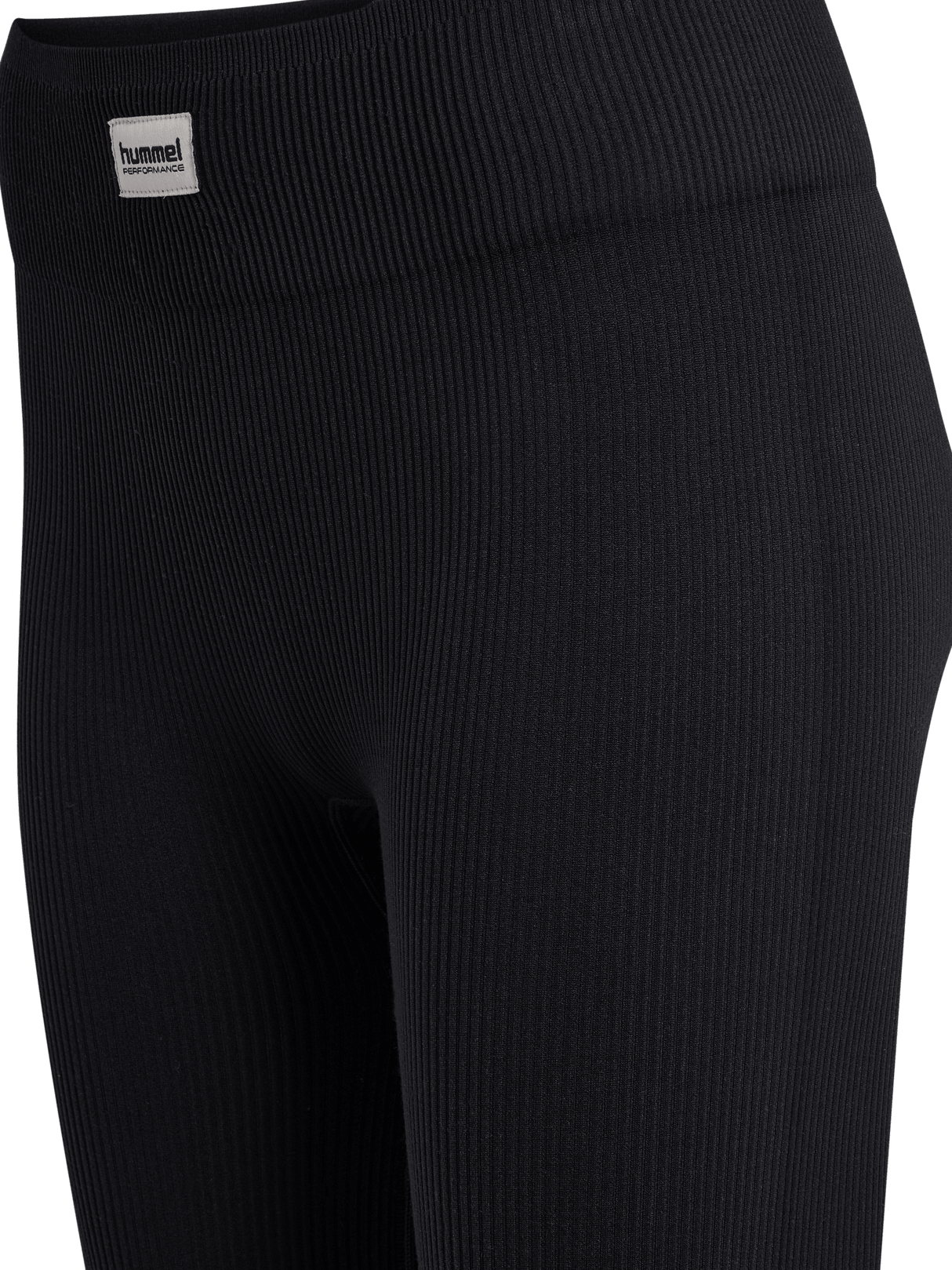 hummel Women's Pulse Seamless Rib Mid Waist Tights-3