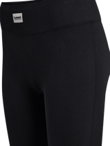 hummel Women's Pulse Seamless Rib Mid Waist Tights-3