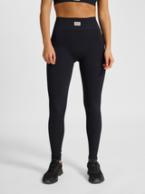 hummel Women's Pulse Seamless Rib Mid Waist Tights-5
