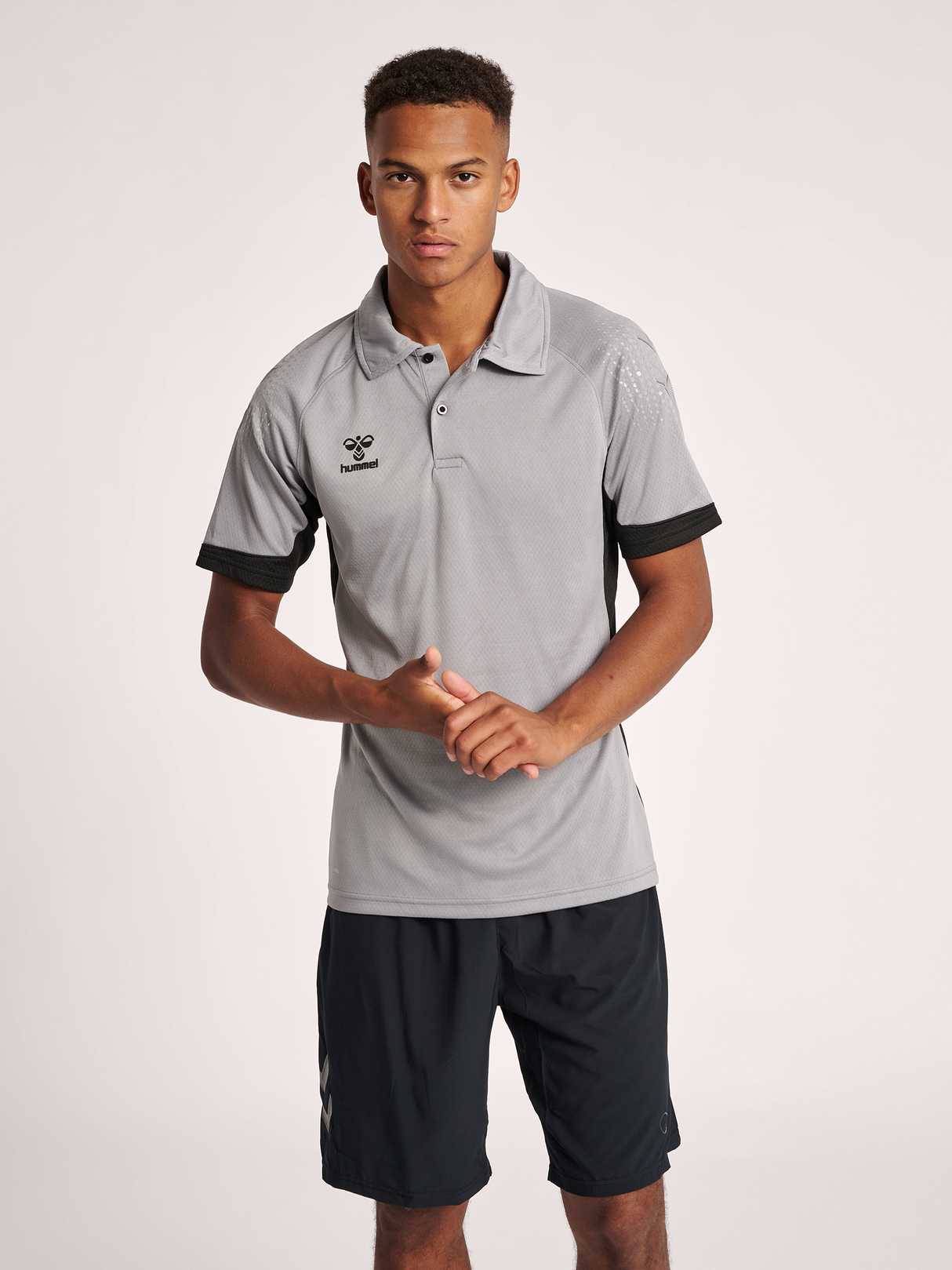 hummel Men's Lead Functional Polo-5