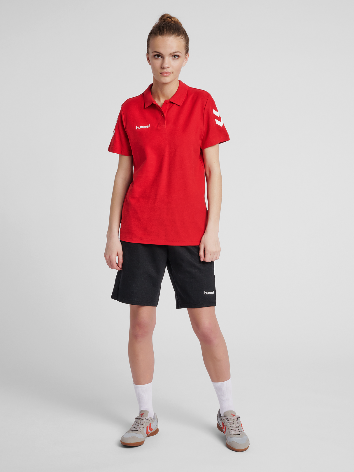 hummel Women's Go Cotton Polo-3