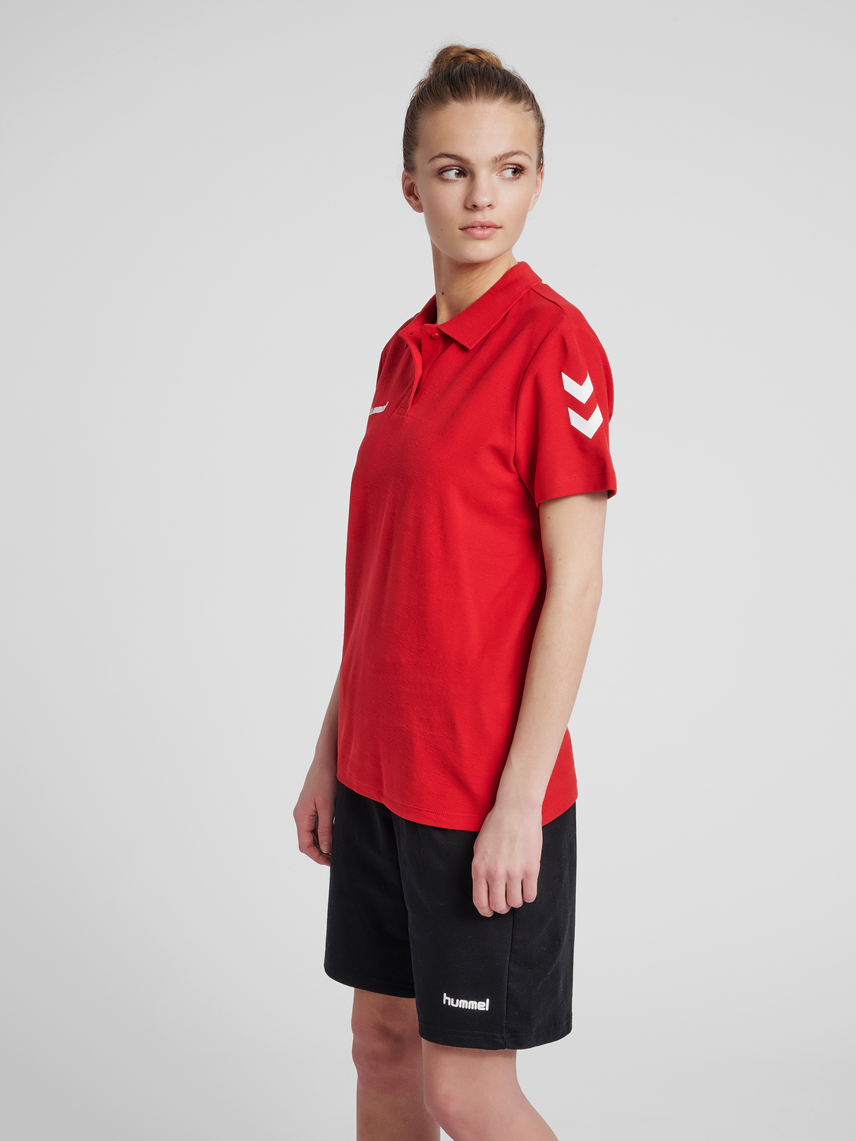 hummel Women's Go Cotton Polo-4