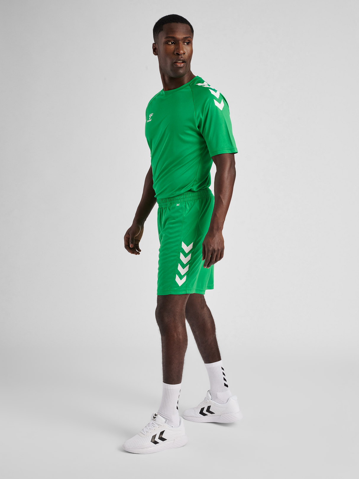 hummel Men's Core XK Poly Soccer Shorts-4