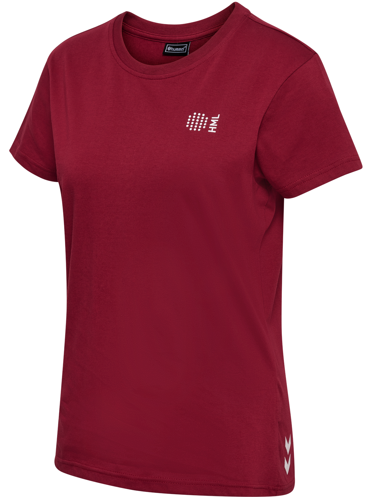 hummel Women's Court Cotton Short Sleeve T-Shirt-1