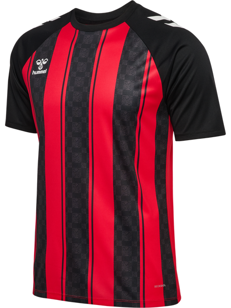 hummel Unisex Match Striped Short Sleeve Jersey-1