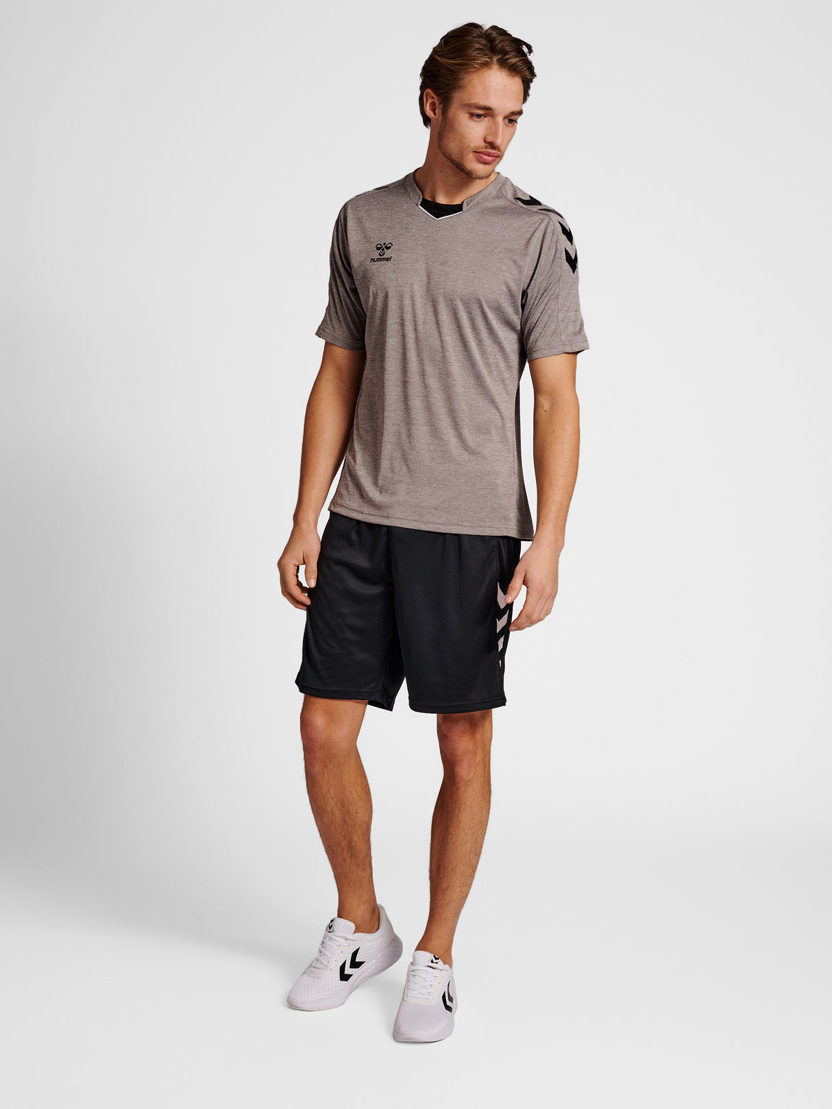 hummel Men's Core XK Poly Soccer Shorts-7