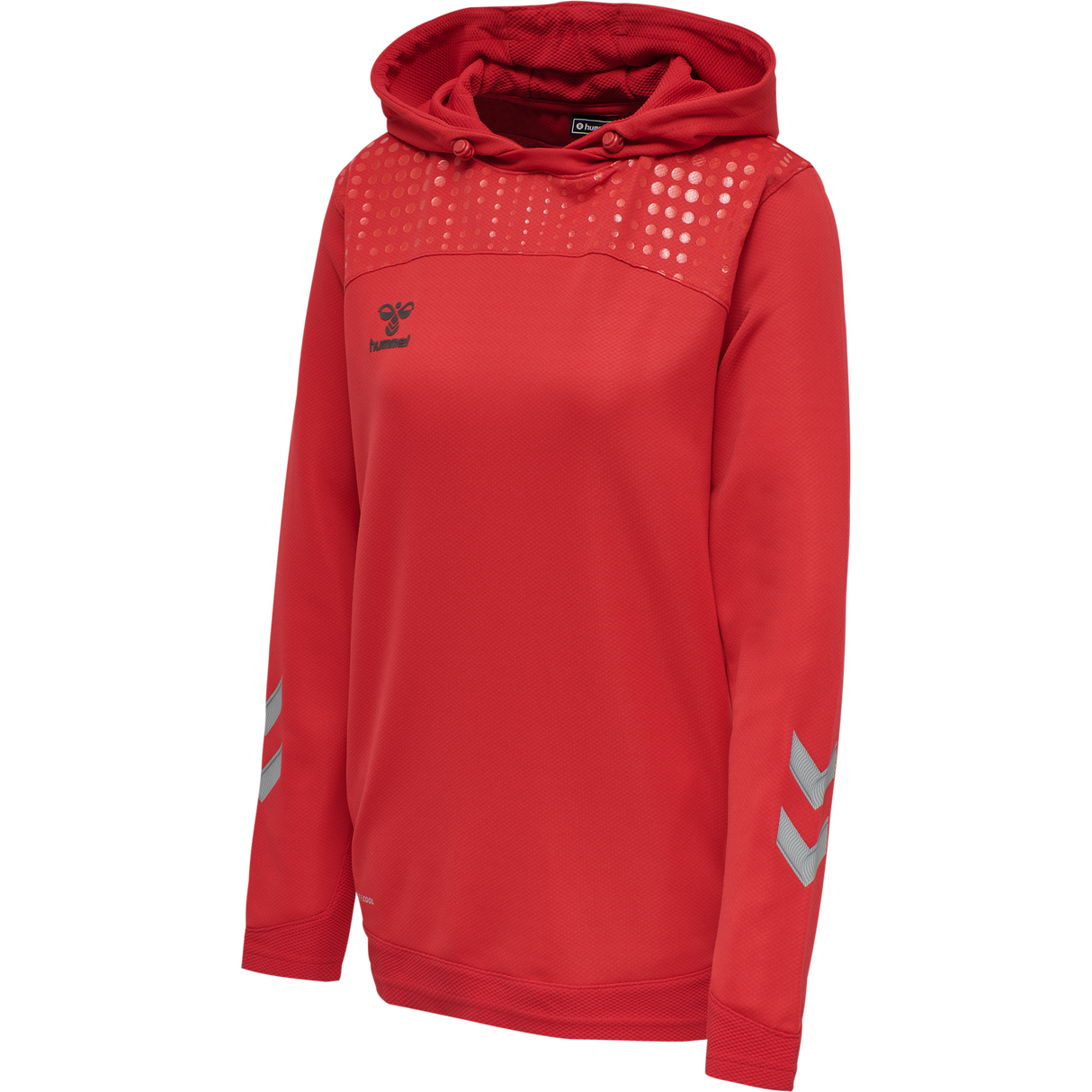 hummel Women's Lead Poly Hoodie-1