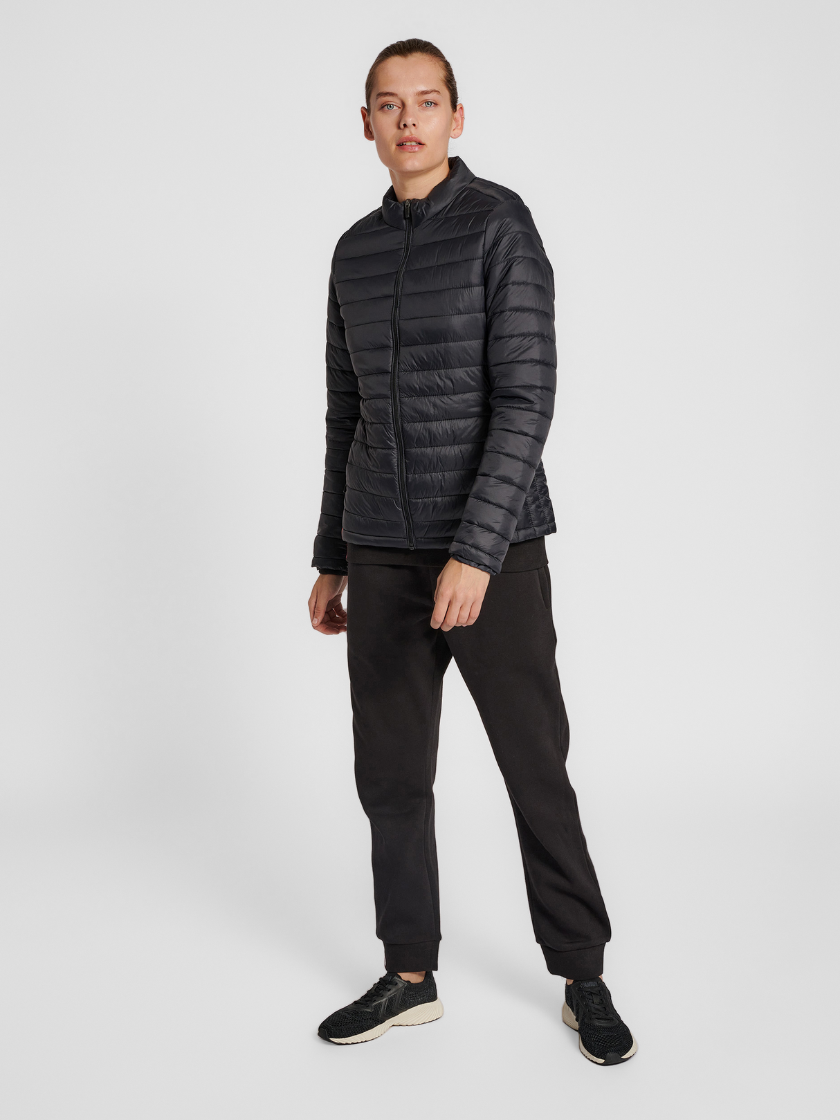 hummel Women's Red Quilted Jacket-4