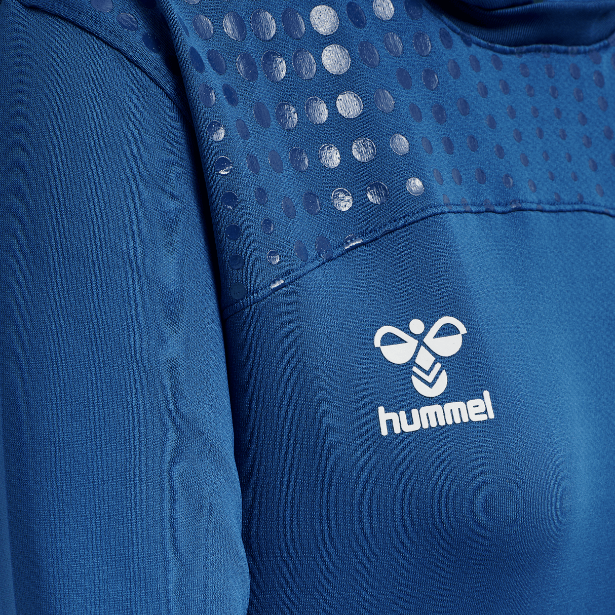 hummel Women's Lead Poly Hoodie-3