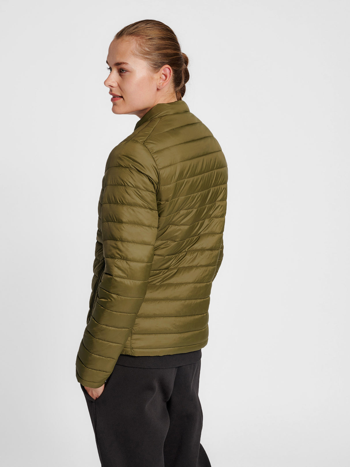 hummel Women's Red Quilted Jacket-6