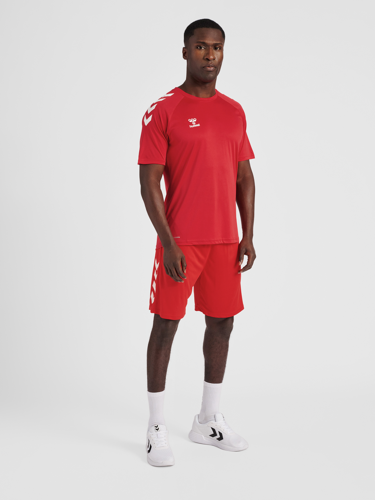 hummel Men's Core XK Poly Soccer Shorts-4