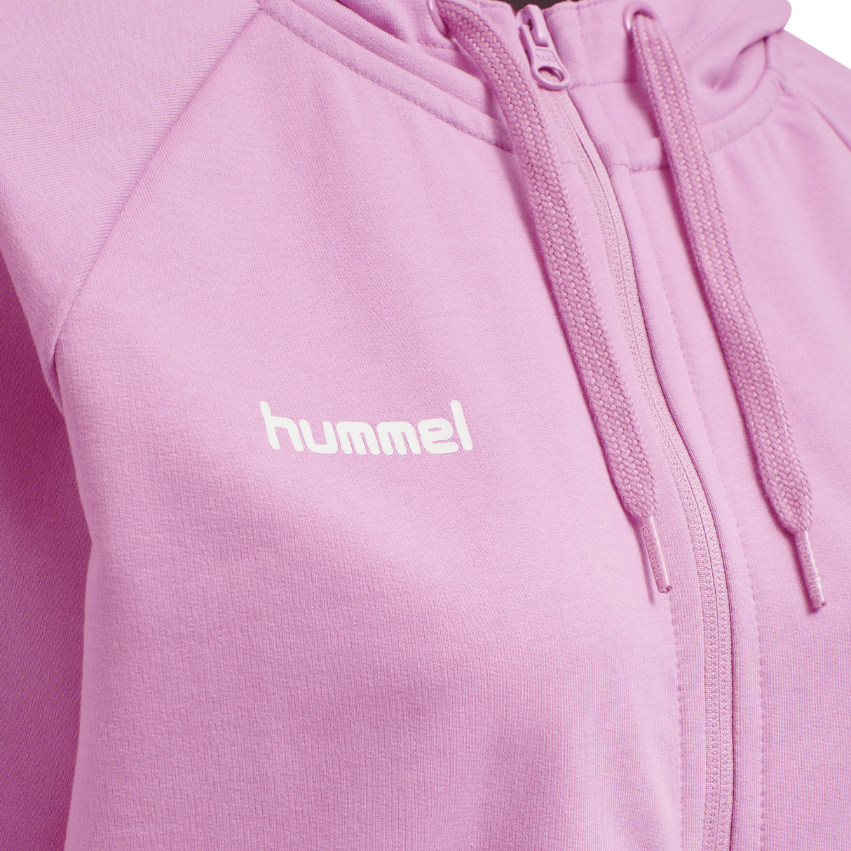 hummel Women's Go Cotton Zip Hoodie-4