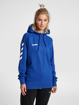 hummel Women's Go Cotton Zip Hoodie-6