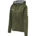 hummel Women's Go Cotton Zip Hoodie-1