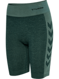 hummel Women's Clea Seamless Cycling Shorts-1