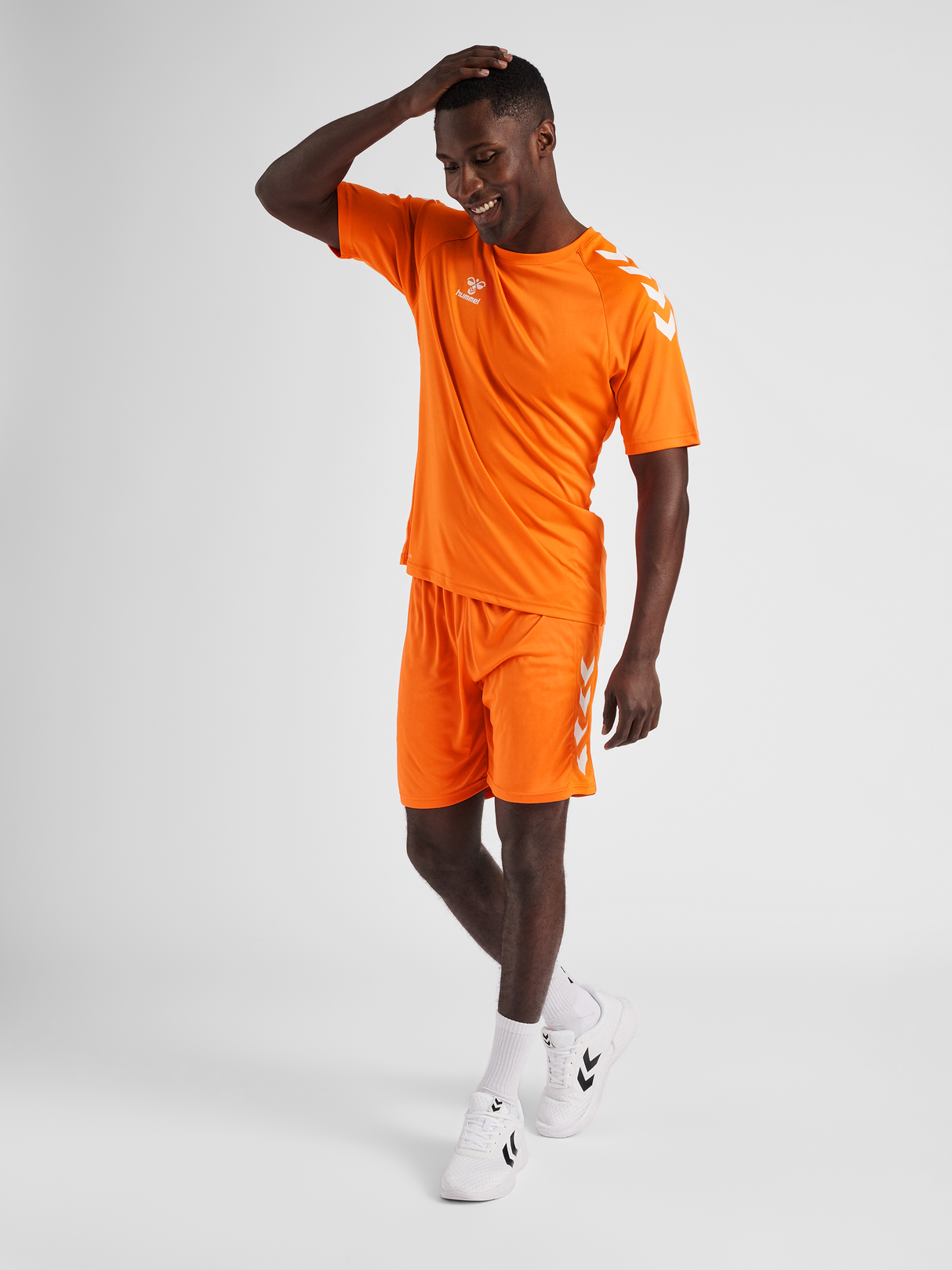 hummel Men's Core XK Poly Soccer Shorts-4
