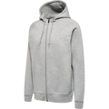 hummel Men's Red Heavy Zip Hoodie-1