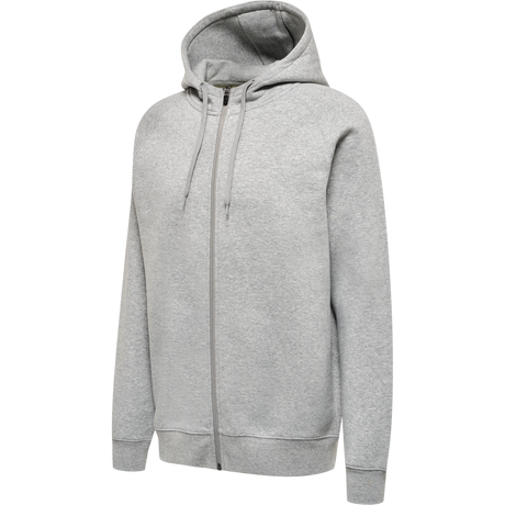 hummel Men's Red Heavy Zip Hoodie-1