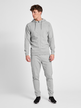 hummel Men's Red Heavy Zip Hoodie-4