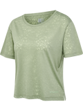 hummel Women's Mindful Training Light Burnout T-Shirt-1