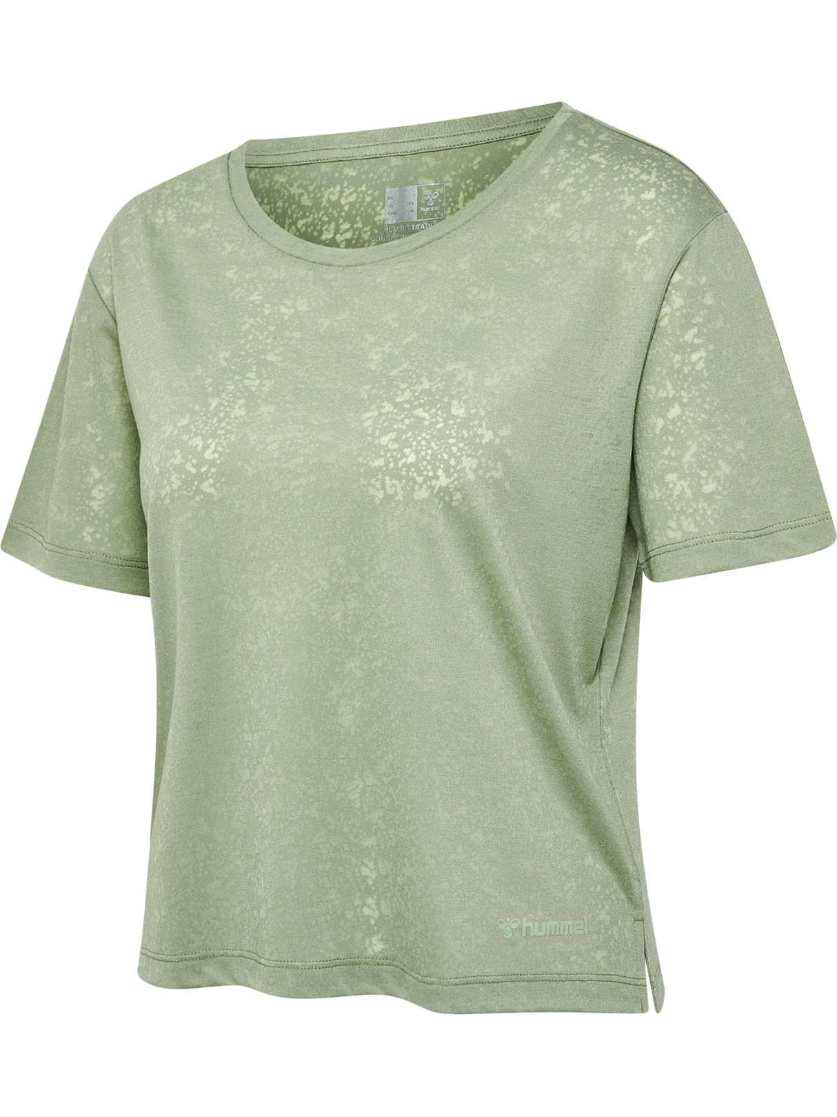 hummel Women's Mindful Training Light Burnout T-Shirt-1