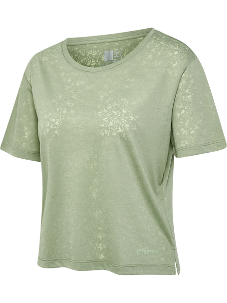 hummel Women's Mindful Training Light Burnout T-Shirt-1