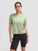 hummel Women's Mindful Training Light Burnout T-Shirt-5