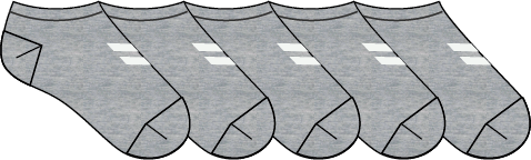hummel Youth Match Me Sock 5-Pack-1