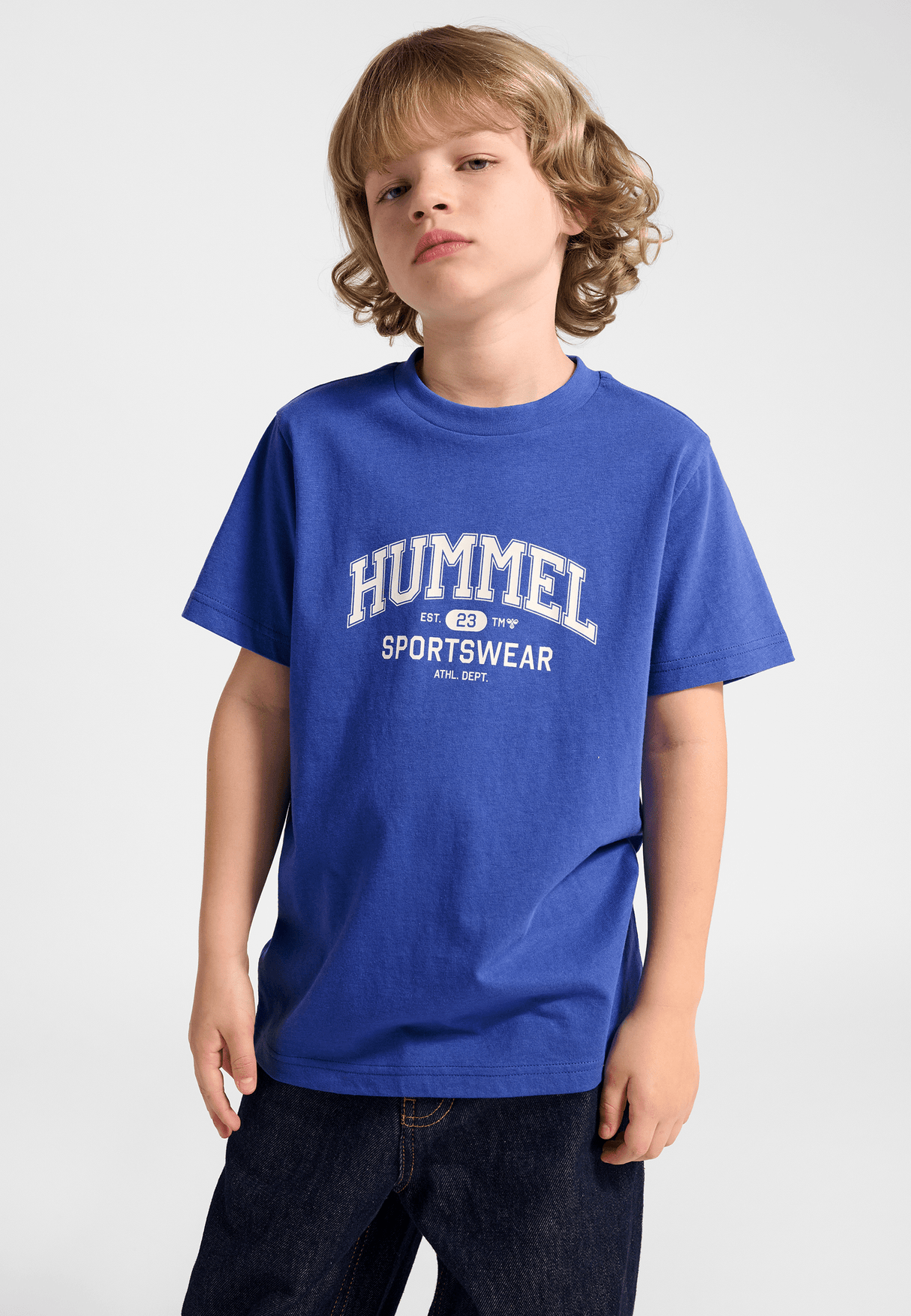 hummel Youth Regular Graphic Short Sleeve T-Shirt-5