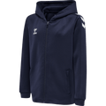 hummel Youth Core XK Poly Zip Hood Sweatshirt-1