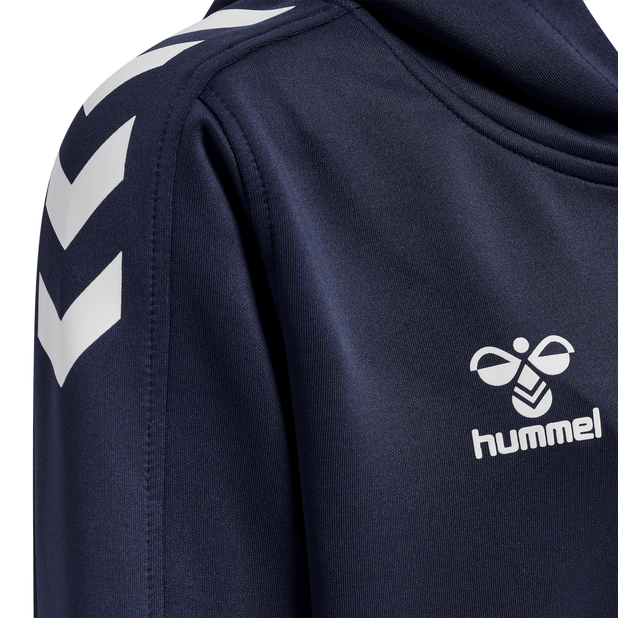 hummel Youth Core XK Poly Zip Hood Sweatshirt-3