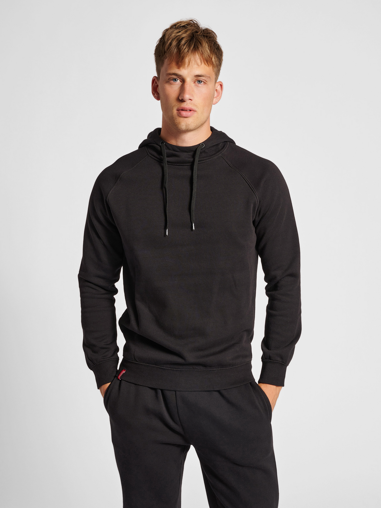 hummel Men's Red Classic Hoodie-5
