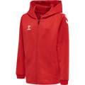 hummel Youth Core XK Poly Zip Hood Sweatshirt-1