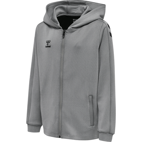hummel Youth Core XK Poly Zip Hood Sweatshirt-1