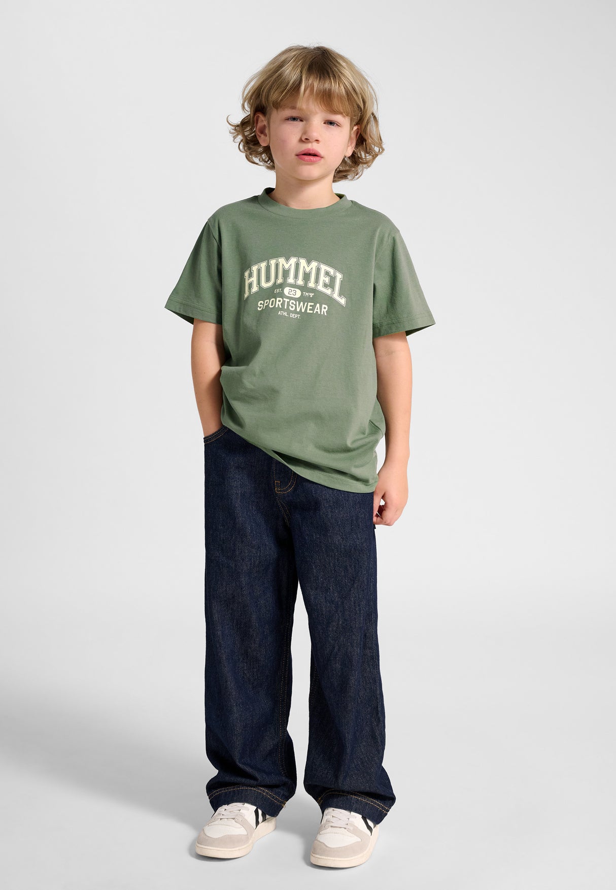 hummel Youth Regular Graphic Short Sleeve T-Shirt-6