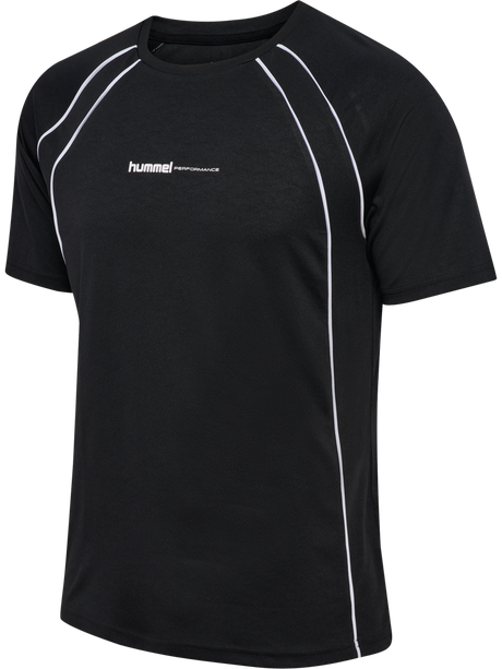 hummel Men's Pulse Training Print T-Shirt Short Sleeve-1
