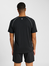 hummel Men's Pulse Training Print T-Shirt Short Sleeve-5