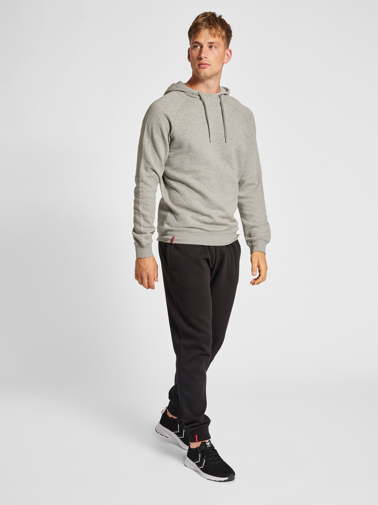 hummel Men's Red Classic Hoodie-4