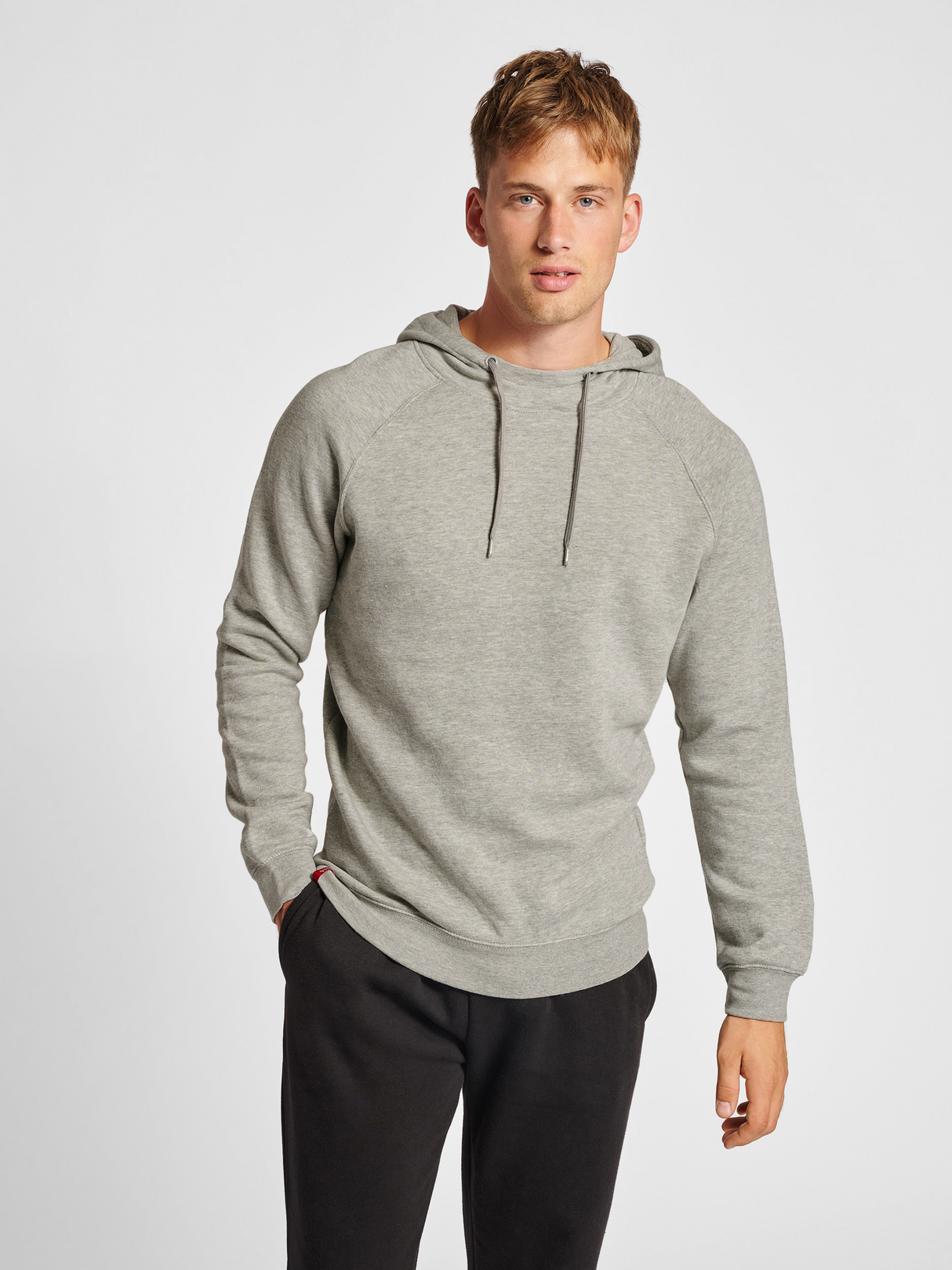 hummel Men's Red Classic Hoodie-5