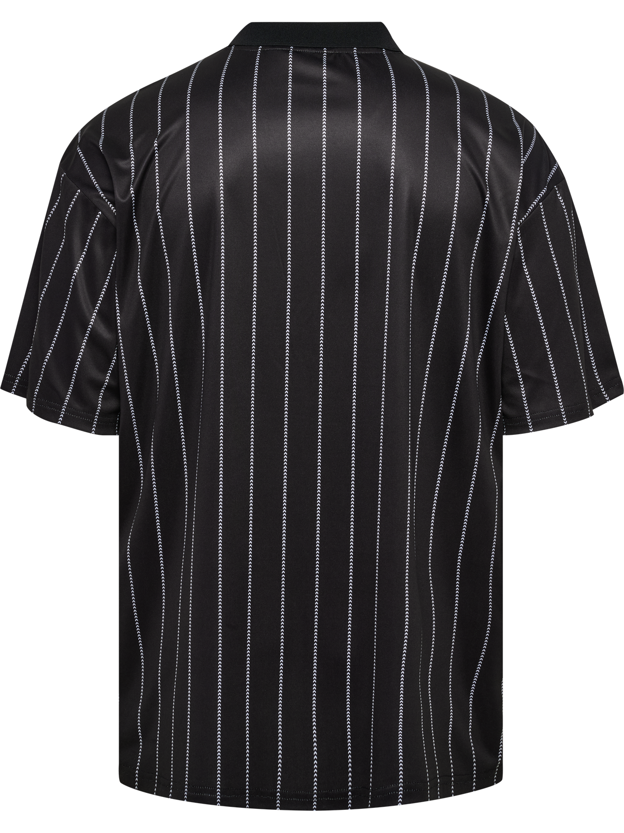 hummel Men's Chevron Pinstripe Polo Shirt-2
