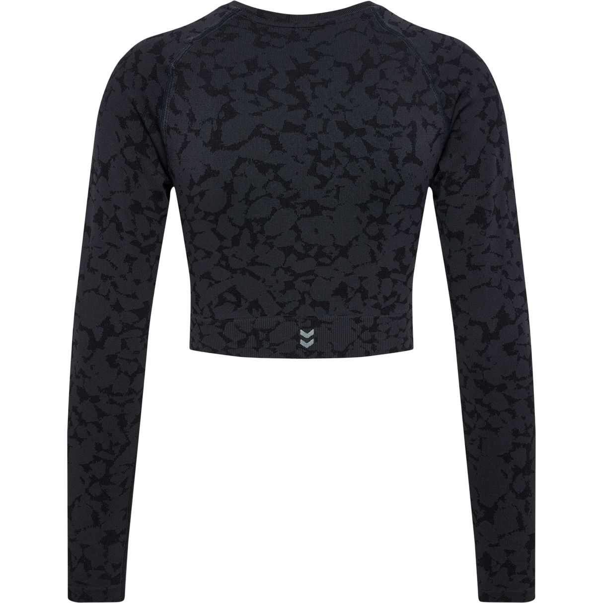 hummel Women's Mindful Training Pi Seamless Crop Long Sleeve T-Shirt-2