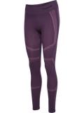 hummel Women's Mindful Training Power Seamless Mid Waist Tights-1