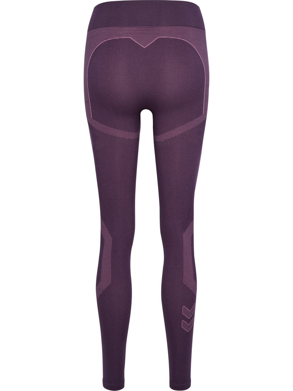 hummel Women's Mindful Training Power Seamless Mid Waist Tights-2
